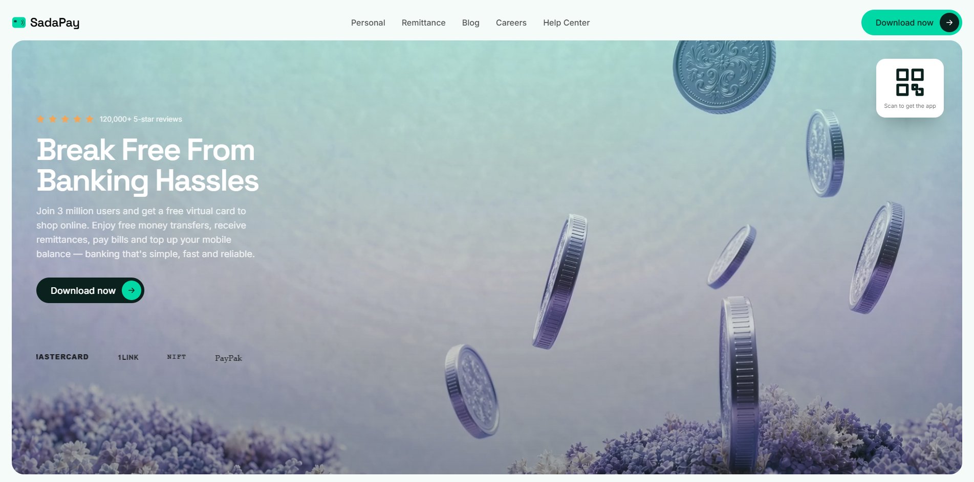 SadaPay 2.0 project preview